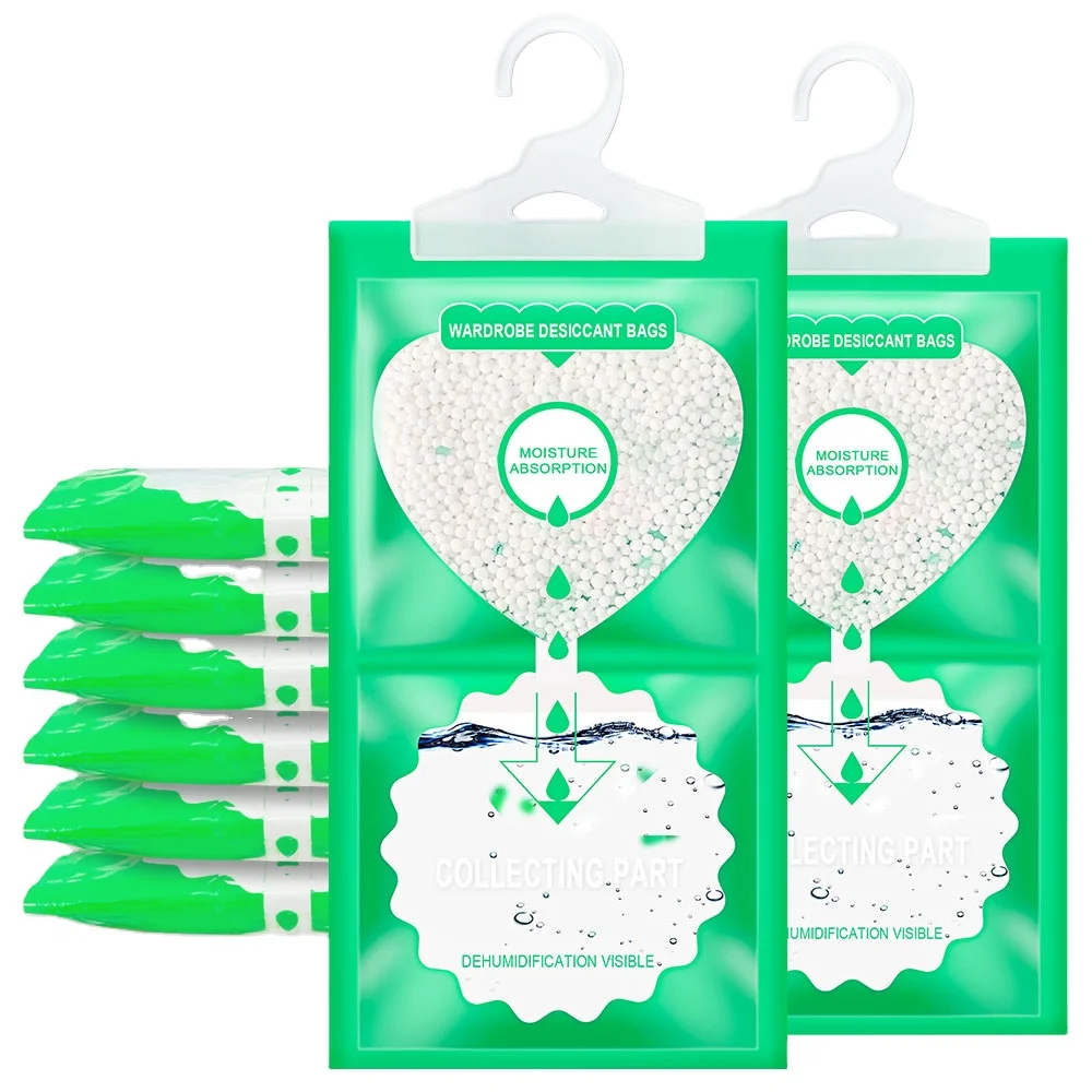 Hot sale absorption wholesale household hanging air dehumidifier moisture absorber closet dehumidification bag