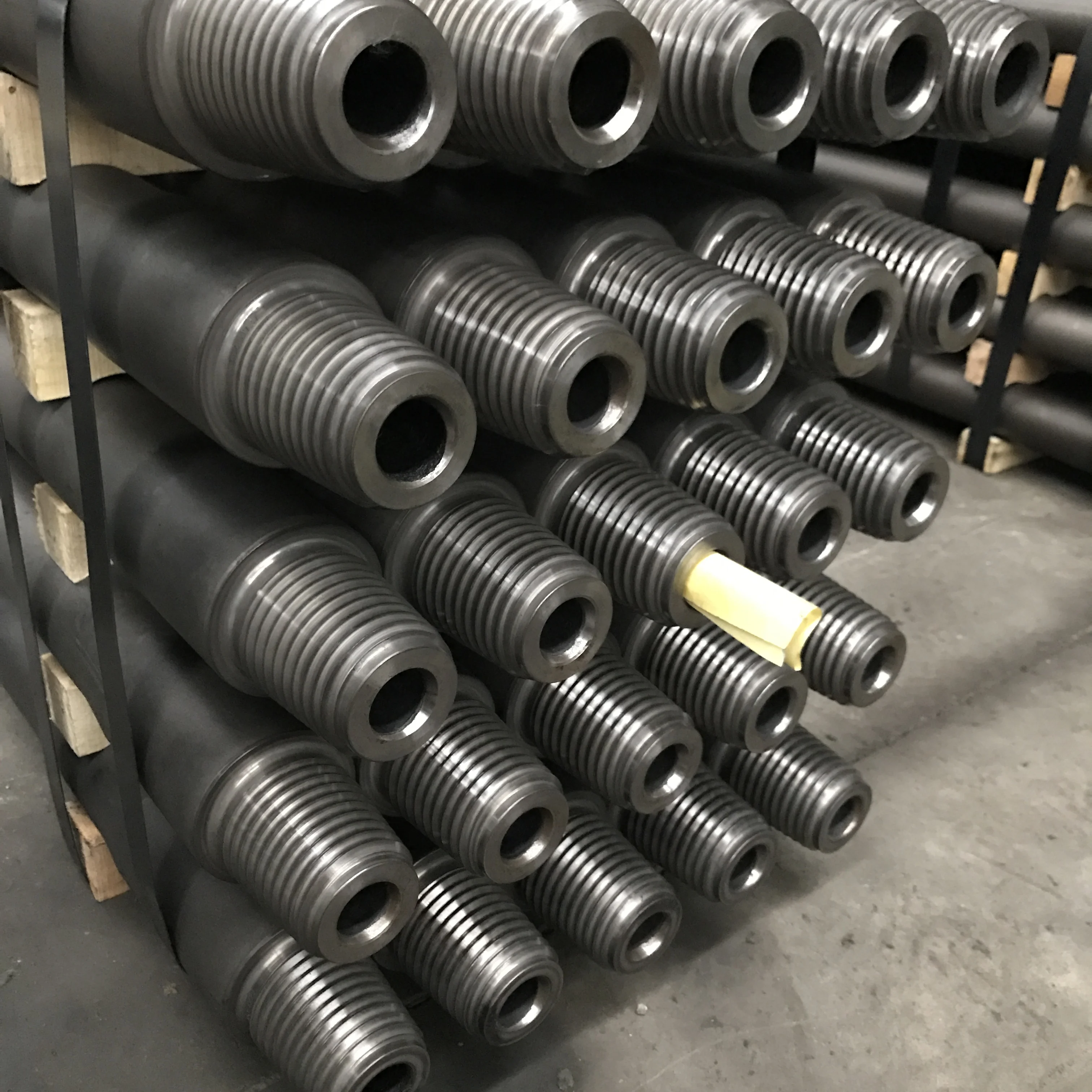 Geotec Wuxi CROWN drill pipe 2 7/8 5 1/2 inch 6m 3 1/2 inch fh drill pipe HDD machine drilling rod double horse