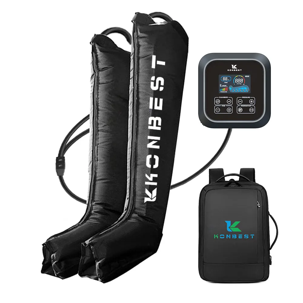 6 Chmaber Air Compression Recovery Boots For Circulation And Relaxation  sports Leg massager Massage equipment