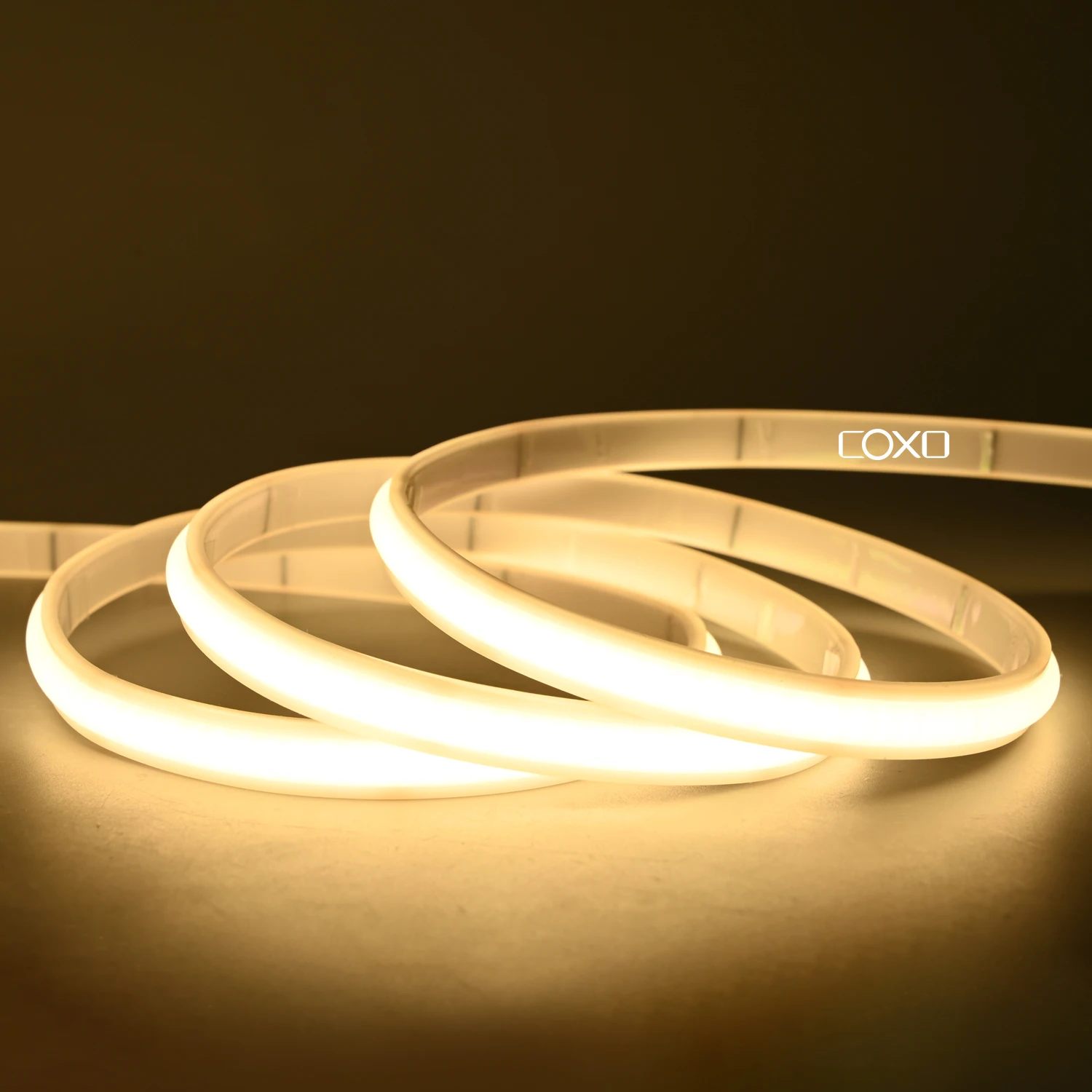 coxo smd 5050 230v 10 cm outdoor white high voltage led strip light waterproof ip65 50 meters 110v 220v
