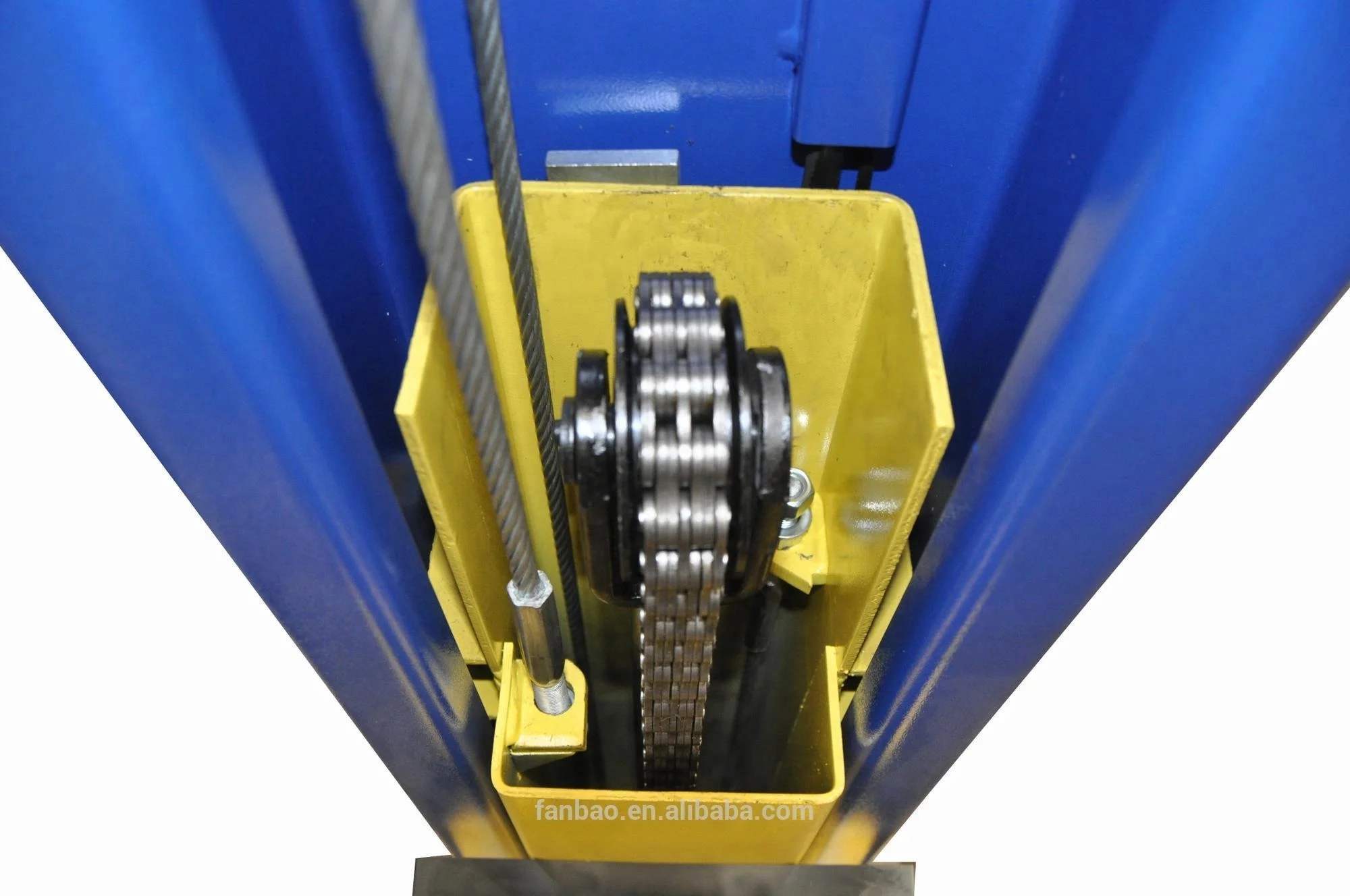 Parking System Car Yellow Lock Electronic Protection Color two post lift with electric release