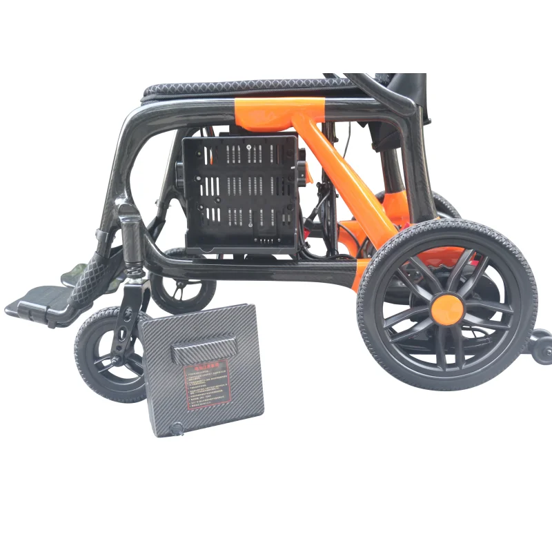2024 upgrade Brush-less Airline approved Plane Carbon Fiber Electric Wheelchair only 12.5kgs