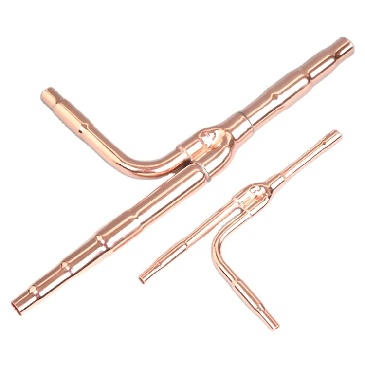 Hitachi air conditioner spare parts for HITACHI YK-E-242SN VRF Copper Branch Pipe