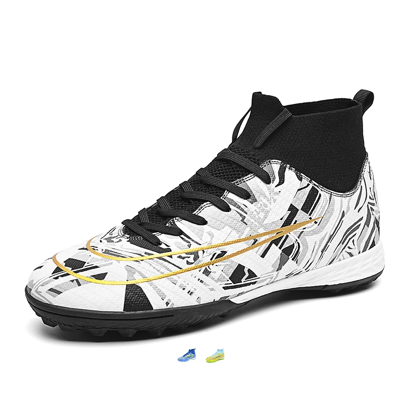 Wholesale High Ankle Cr7 Best Selling Futsal Star Impact Brand Men Custom Outdoor Boots Soccer Football Shoes