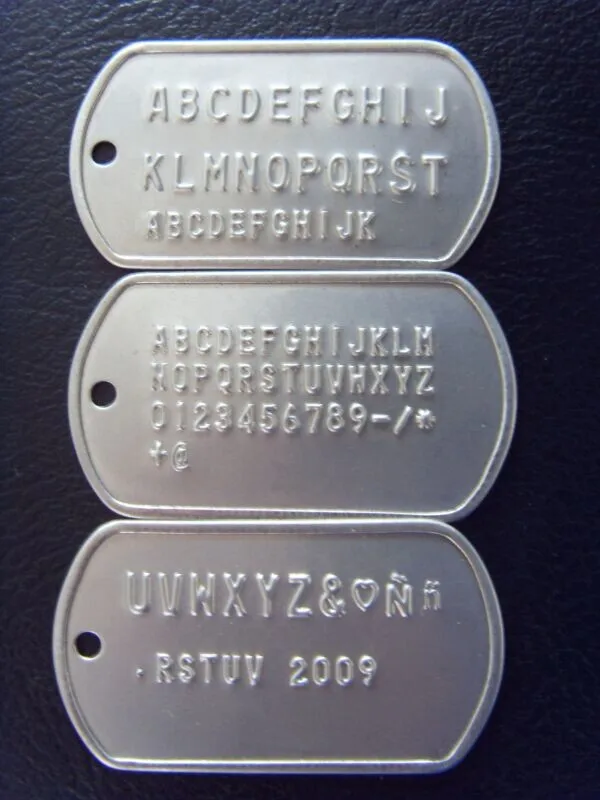 HD-52D идентификационная карточка для домашних животных металлическая бирка армейская машина тиснения алюминиевых и нержавеющих пластин с 2*3 4*5 мм