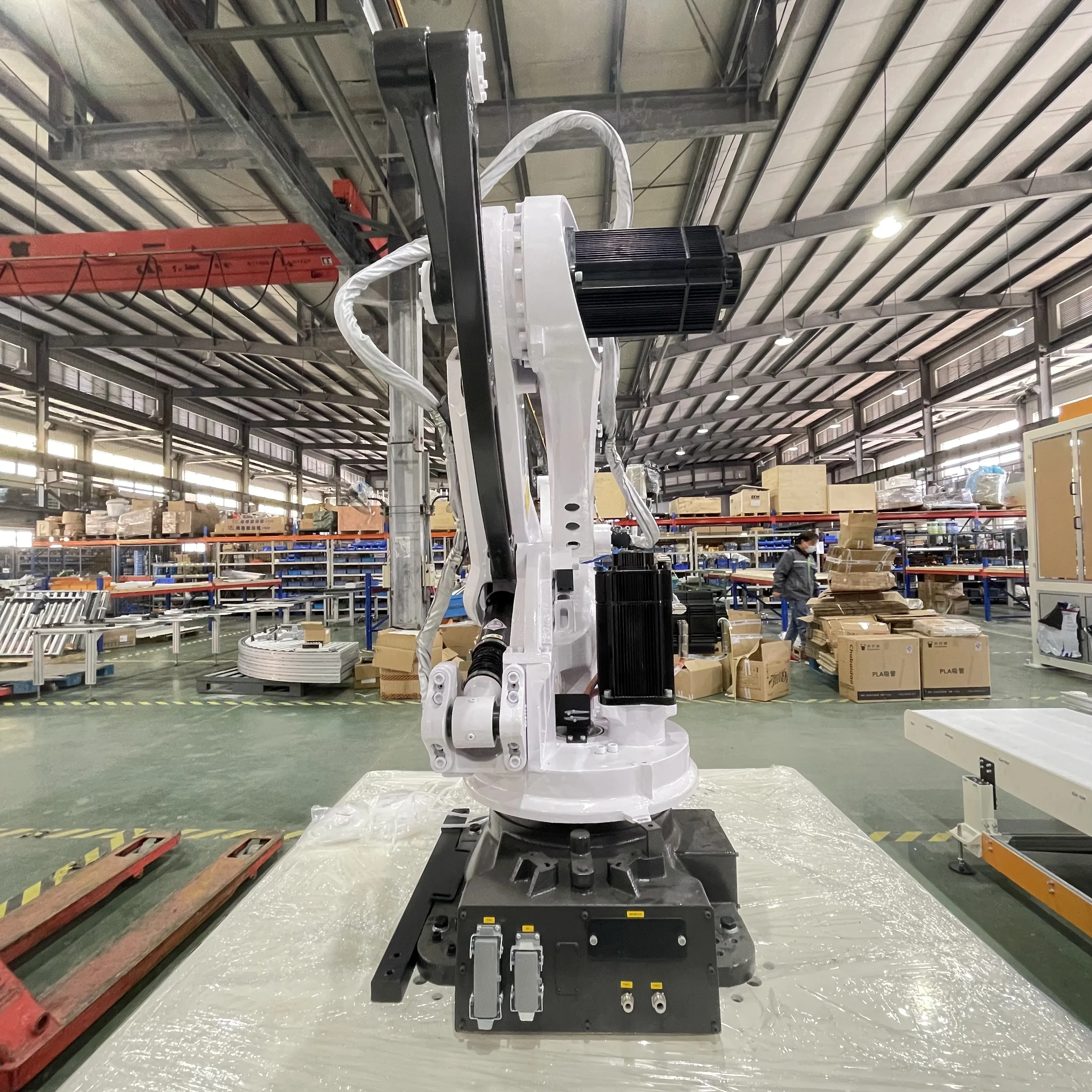 Soontrue High Productivity full automatic Servo drive Auto robot palletizer Machine System