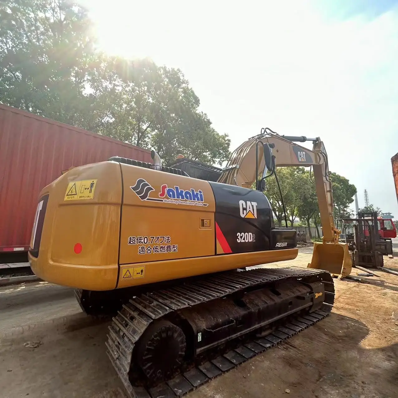 Б/у хорошее качество Подержанный тяжелый Cat320d2 320d 320d2l экскаватор гусеничный CAT330