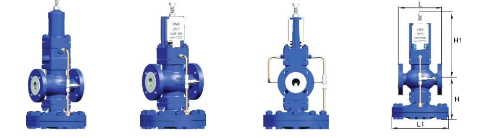 
WCB DP17-16 pilot-operated pressure reducing valve for steam 