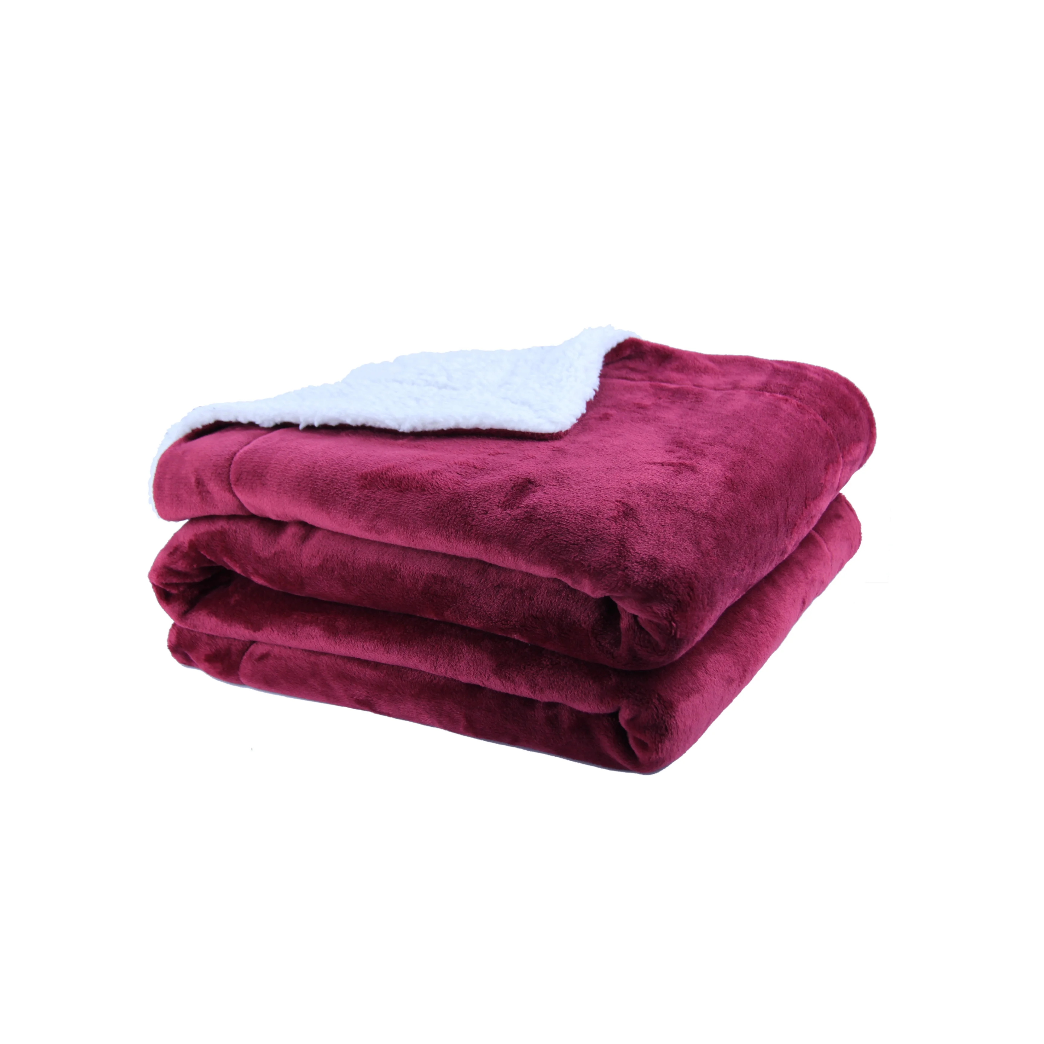 zhejiang factory  extra thick coral fleece sherpa lining pet blanket
