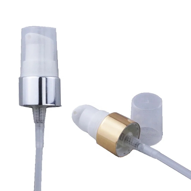 18mm 18 410 Manufacture Skincare Packaging Cosmetic Oil Serum Facial Cleanser treatment Foundation Cream pump