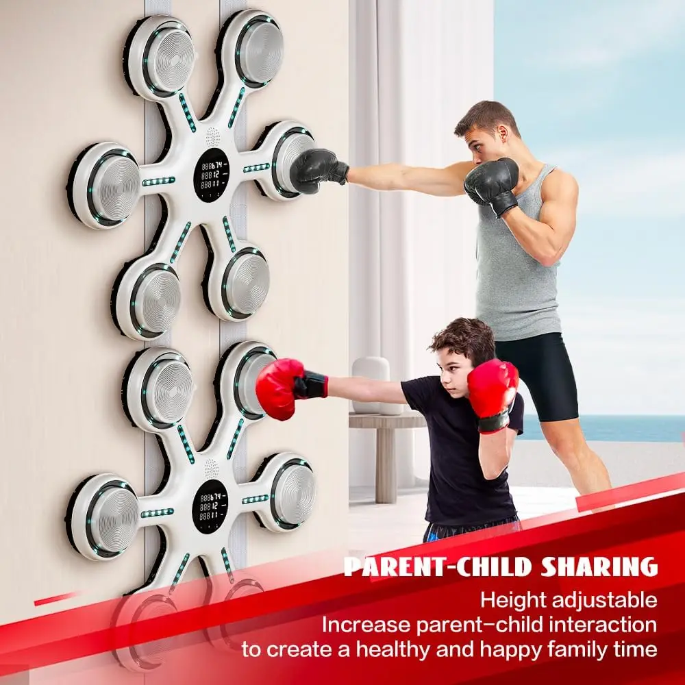 Wellshow  Music Boxing Machine Home Fitness Boxing Equipment Features Boxing Training Punching Equipment