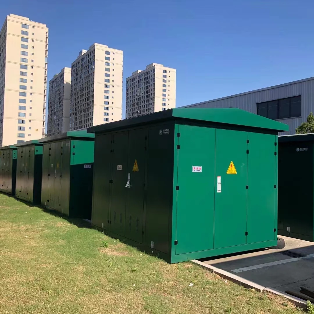 11KV 33KV Outdoor box type substation YB-630~3150KVA Intelligent Pre-installed Substation complete transformer substation