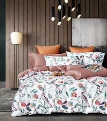 Final celar out home textile cotton satin comforter set bedsheet set