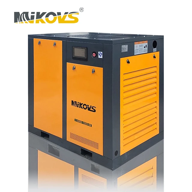 10hp 15hp 20hp Silent Oil Injected  Direct Drive Screw Air Compressor For Industrial Use