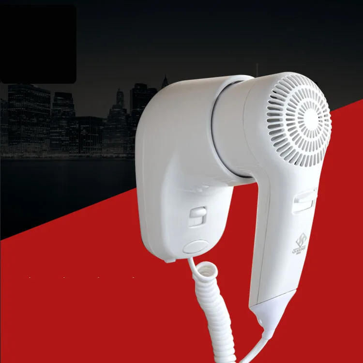 Cheap Hotel Bathroom Professional Electric Plastic Induction Function Skin Mini Wall-mounted Blow hair dryer heater