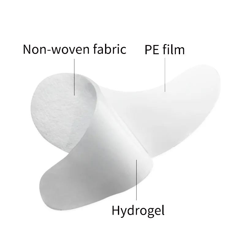 New products eyelash patches extension hydrogel pads under eyes gel patches for eyelash extensions dark circles relief