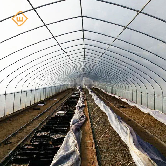 Fully automatic shading single-span greenhouse