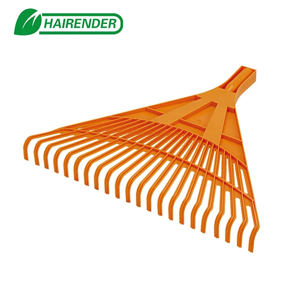 
plastic leaf rake garden rake 