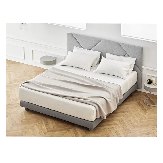 Простая и современная 1 8 м двойная мягкая сумка двуспальная кровать легкая роскошная вилла клубный отель под заказ мебель для