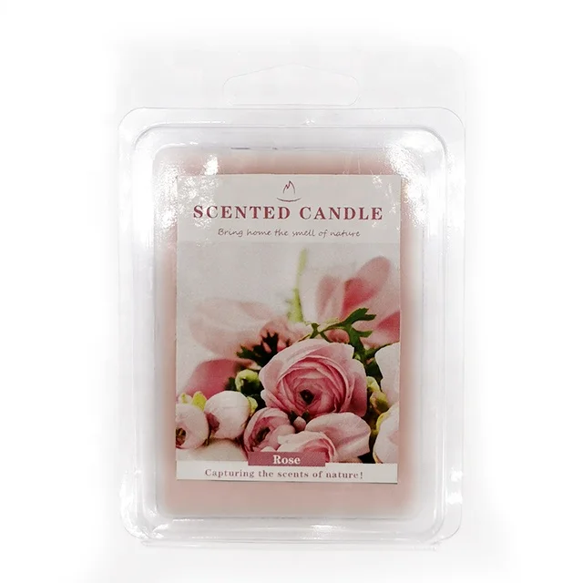 LXP01 Wholesale price scented soy candle wax block Wax Melt Clamshells Packaging