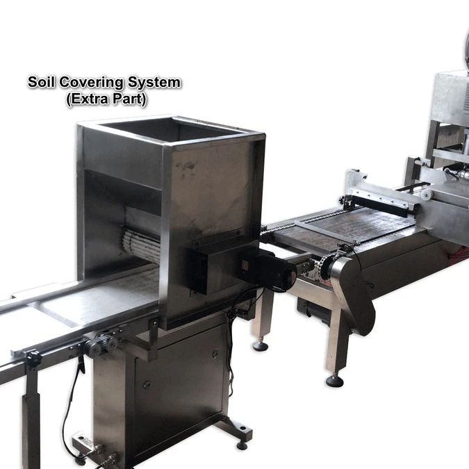 Paddy rice nursery seeder automatic tray seeder nursery machine