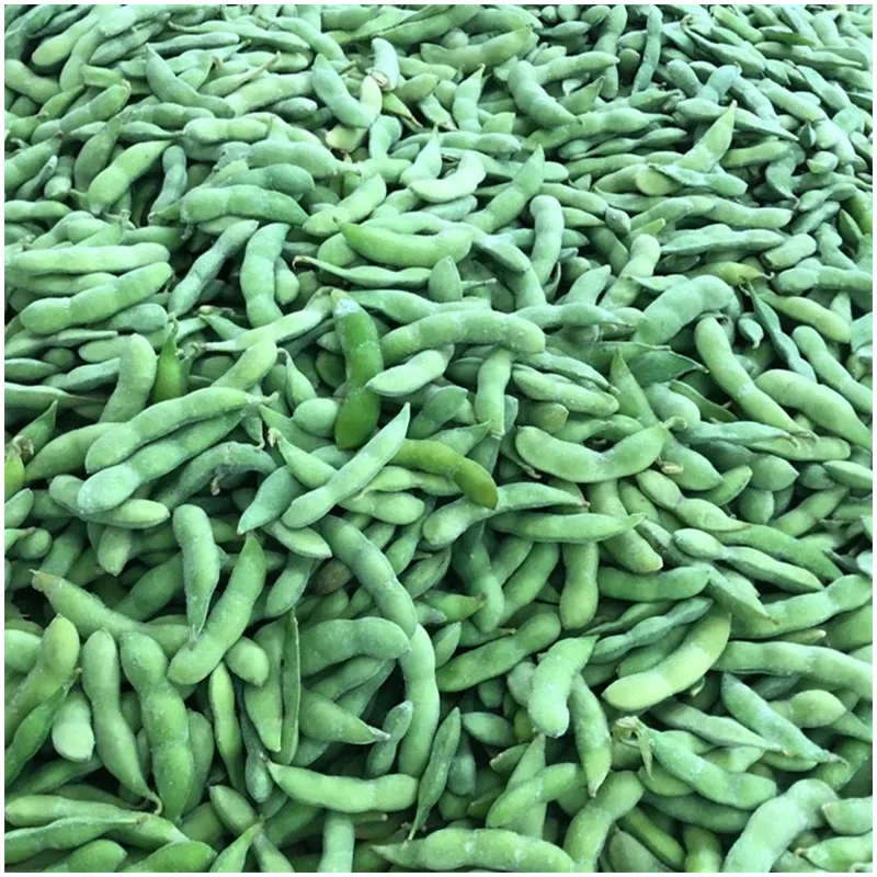 New product launch frozen fresh edamame pods/Soya beans