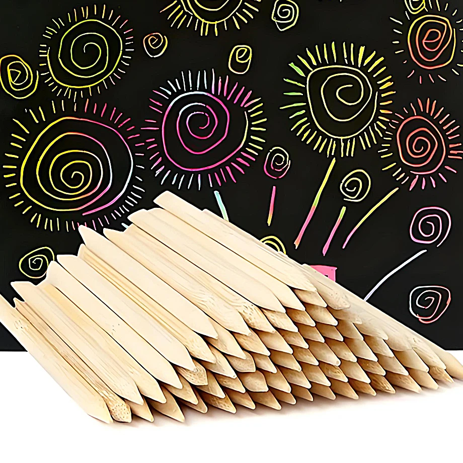 Wholesale Price Eco friendly Customized Bamboo and Wood  stick
