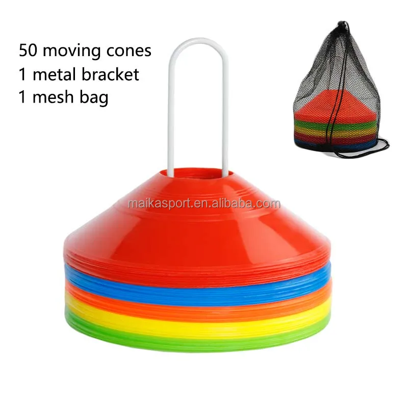 Soccer training marker dish Field marker cone Indoor soccer training equipment plastic cone cone dish