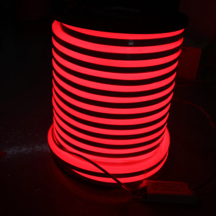 DC24V AC110V 220V RGB светодиодные гибкие неоновые огни DMX IP68 Водонепроницаемая неоновая полоска