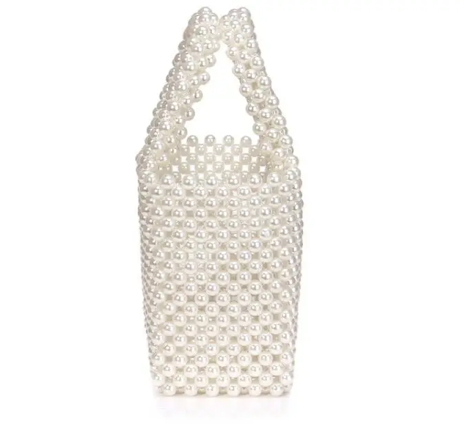 Handbags Women Pearl Handmade Bag Beaded Totes Evening Bags Clutch Wallet