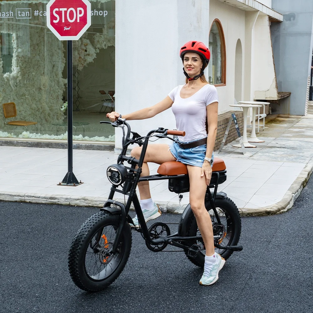 Dirt Bike 500w Mountain Bike Powerful Motor 10ah Battery Fat Tire Bike