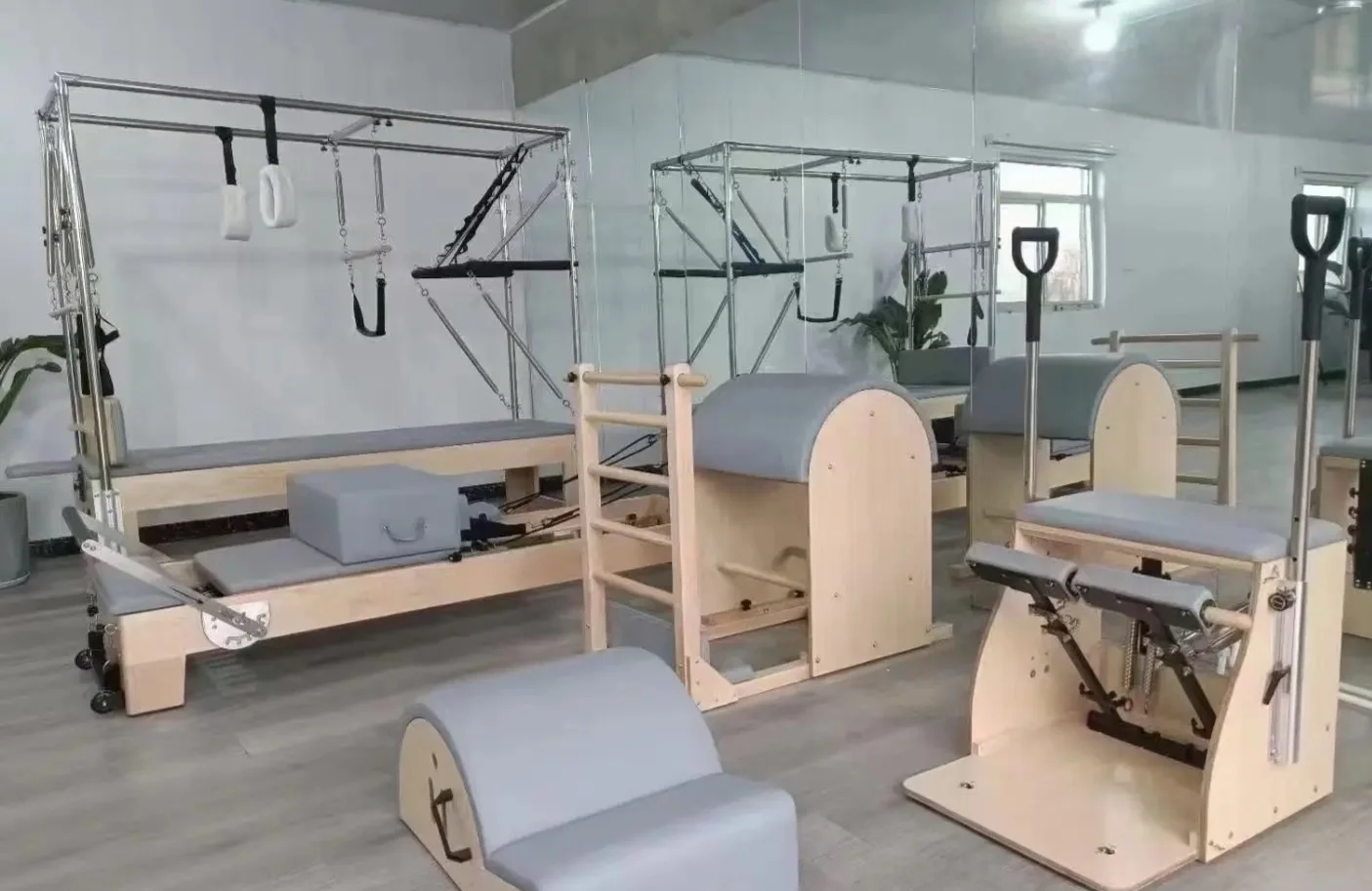 NQ SPORTS Supplier Price Wunda Chair Fitness Studio Equipment Wooden Reformer Pilates Core Bed Gym Yoga Pilates Chair