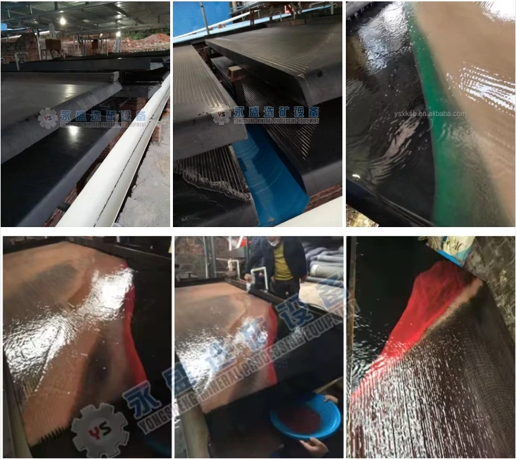 Wholesale price 6S Series Small Gold Shaker Table, Fiberglass Table Concentrator, Gravity Shaking Table for Sale