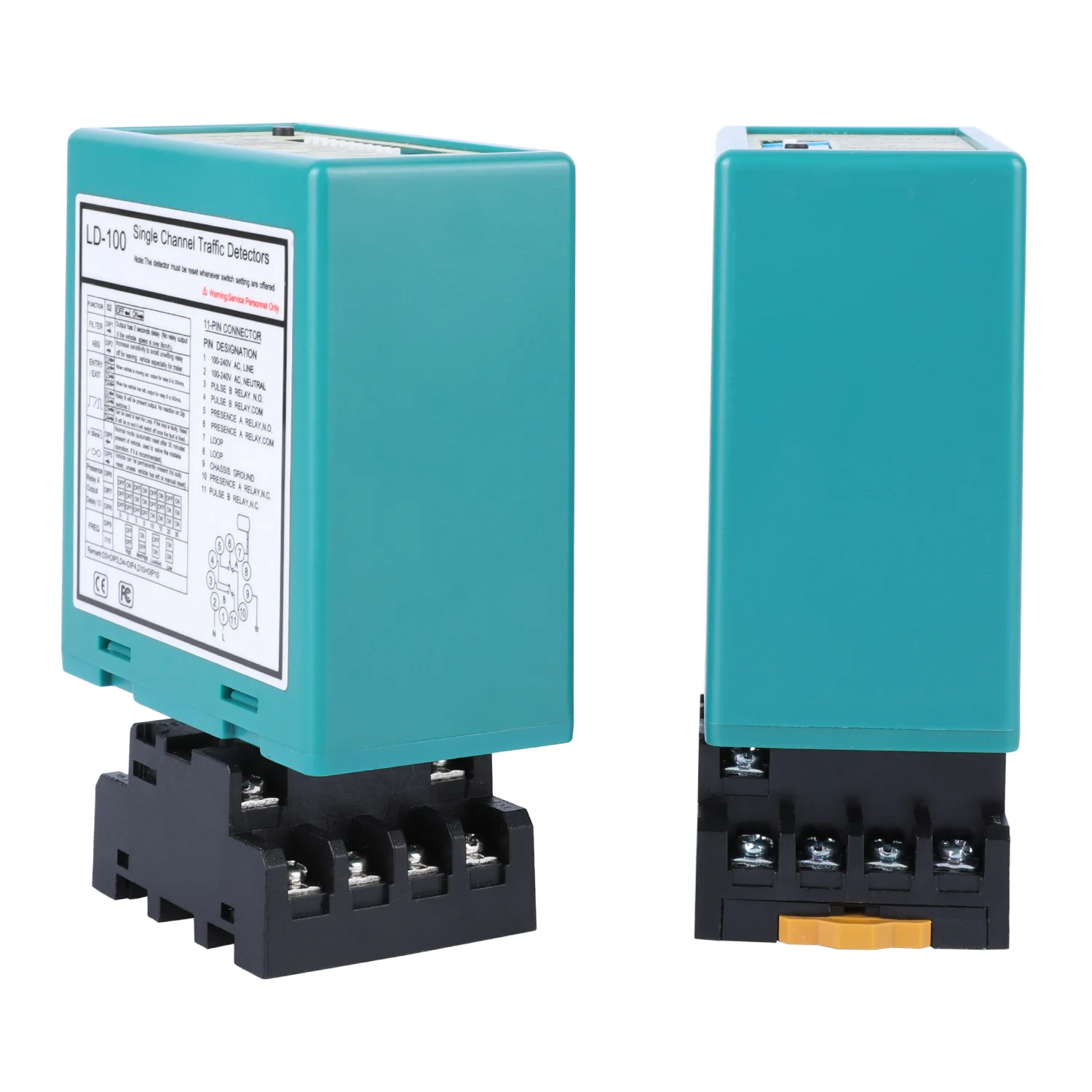 Single Channel Vehicle loop Detector For Inductive Trigger Function
