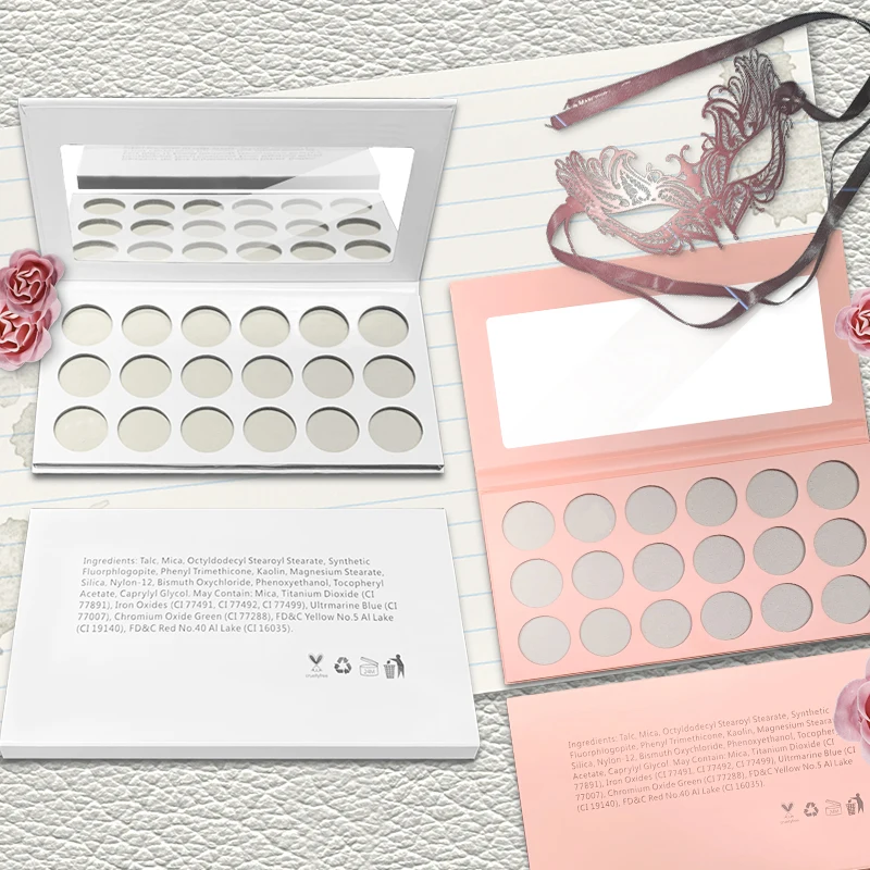 OEM custom Makeup vegan Eyeshadow Palette Vendor Custom Private Logo DIY Eyeshadow Pallet