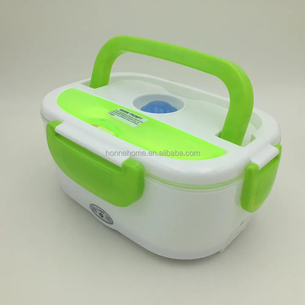 Easy carry Office Car Electric Lunch Box Sets Safe Stainless Steel Food Warmer Box