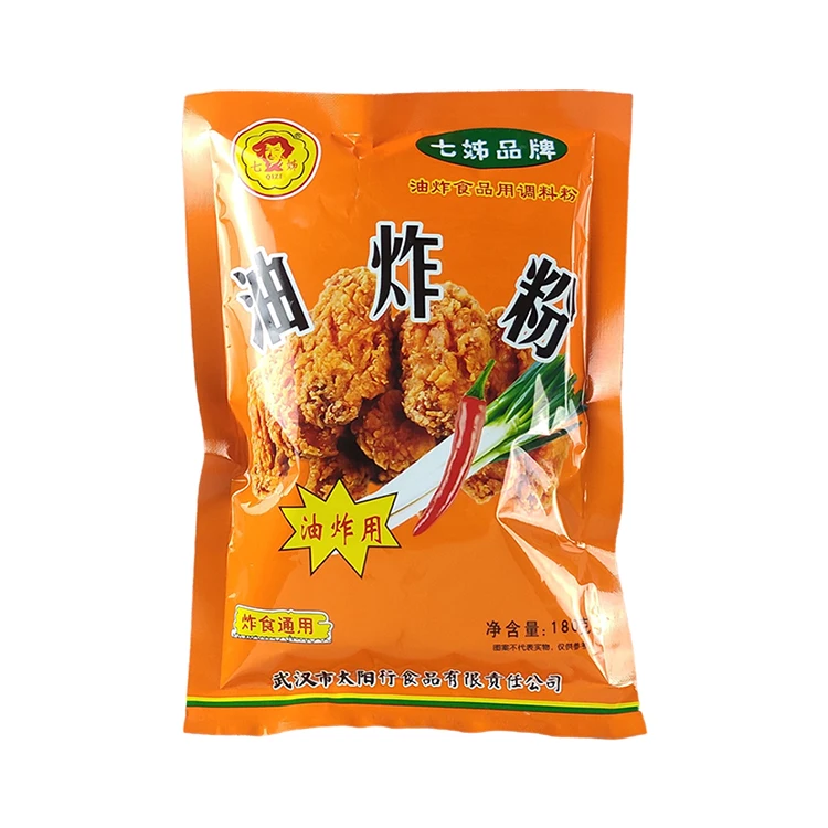 Самая популярная вкусная жареная курица, завернутая в пудру, Смешанная мука для приправ