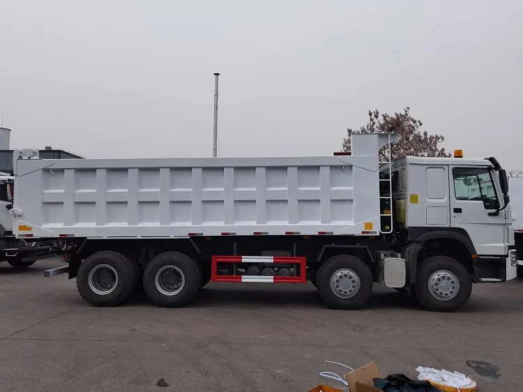 Price In China howo Dump Truck  Sinotruck Gearbox howo 8x4  Tipper   12 Wheels Trucks for Export