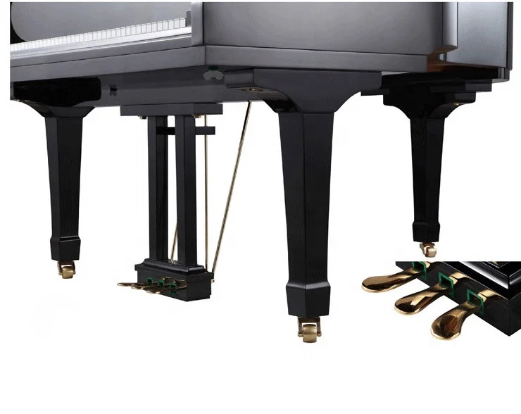 Middleford Acoustic Piano grand GP-160 music keyboard instrument at Factory Prices from China