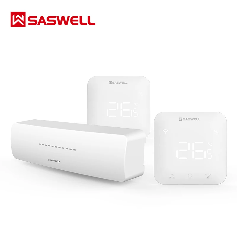 SASWELL heat pumps floor heating and cooling room thermostat