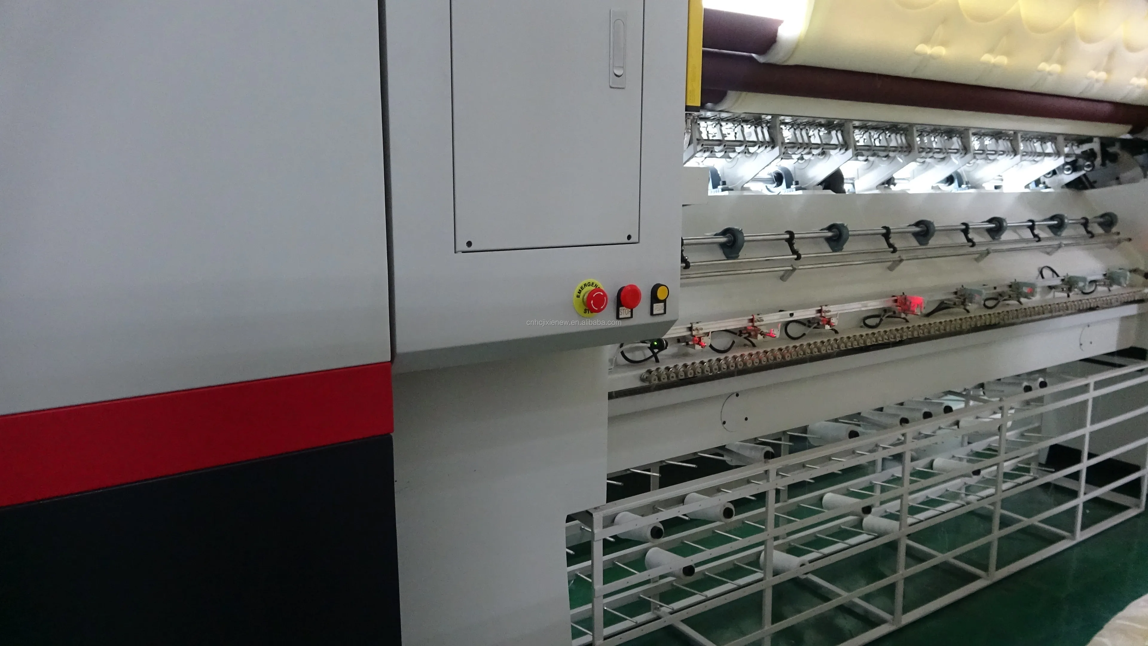 High speed new multi head shuttleless multi needle quilting machine hc-3500 computer Quilting Machine