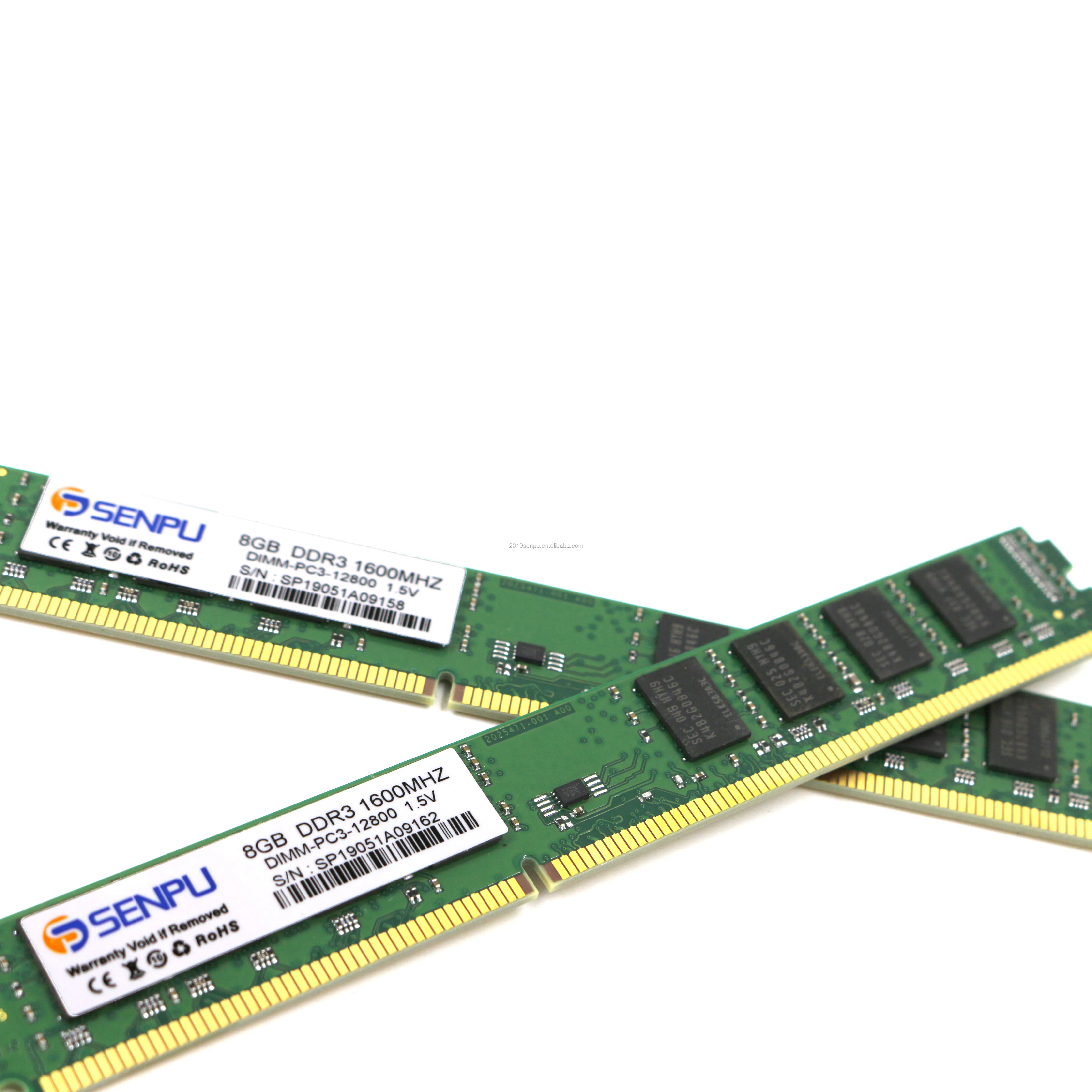 Hot sale DDR3 8GB 1600mhz pc 12800 ram  In Stocks