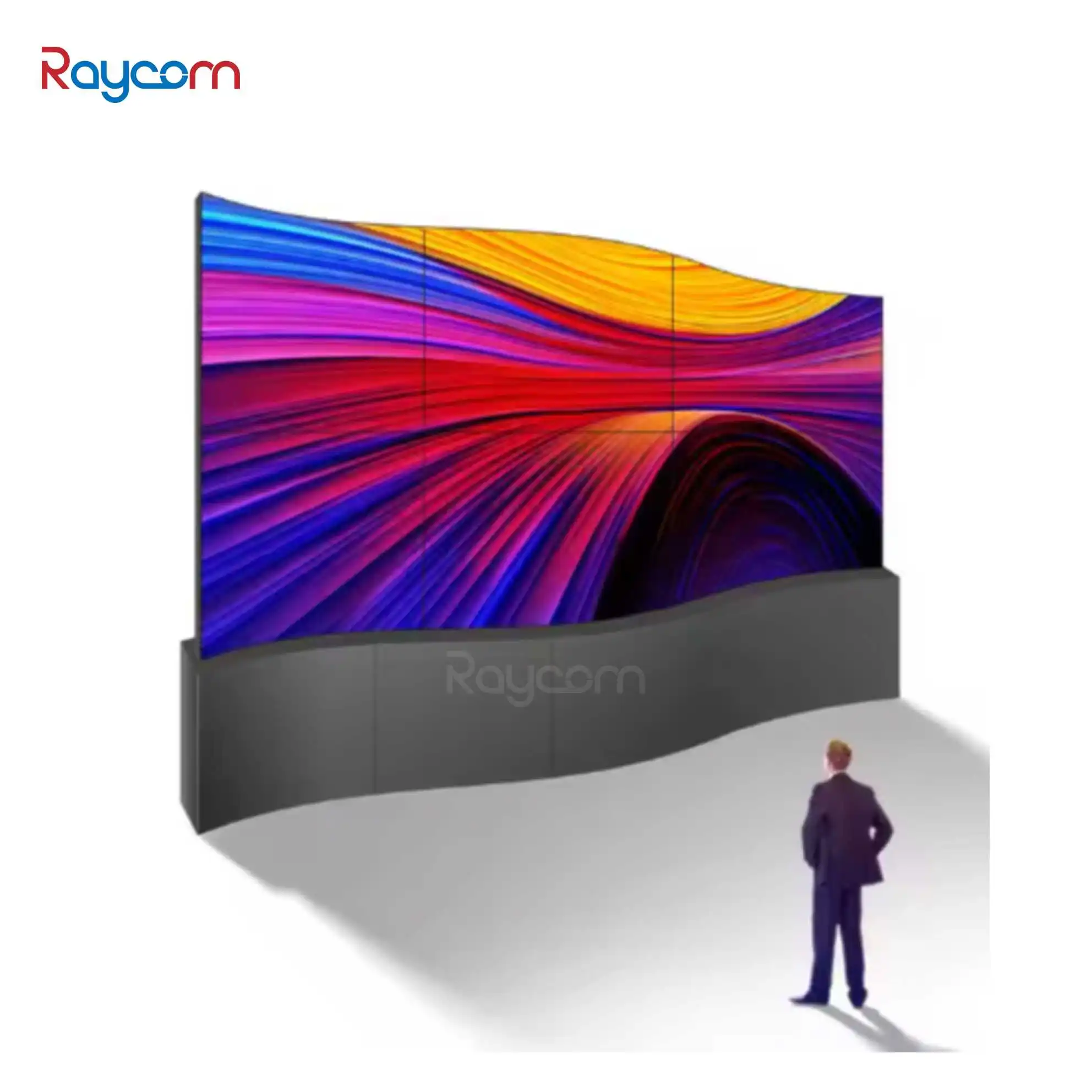 Raycom 32 45 50 55 77 Inch advertising player digital signage and original lcd screen wall mount digital lcd signage