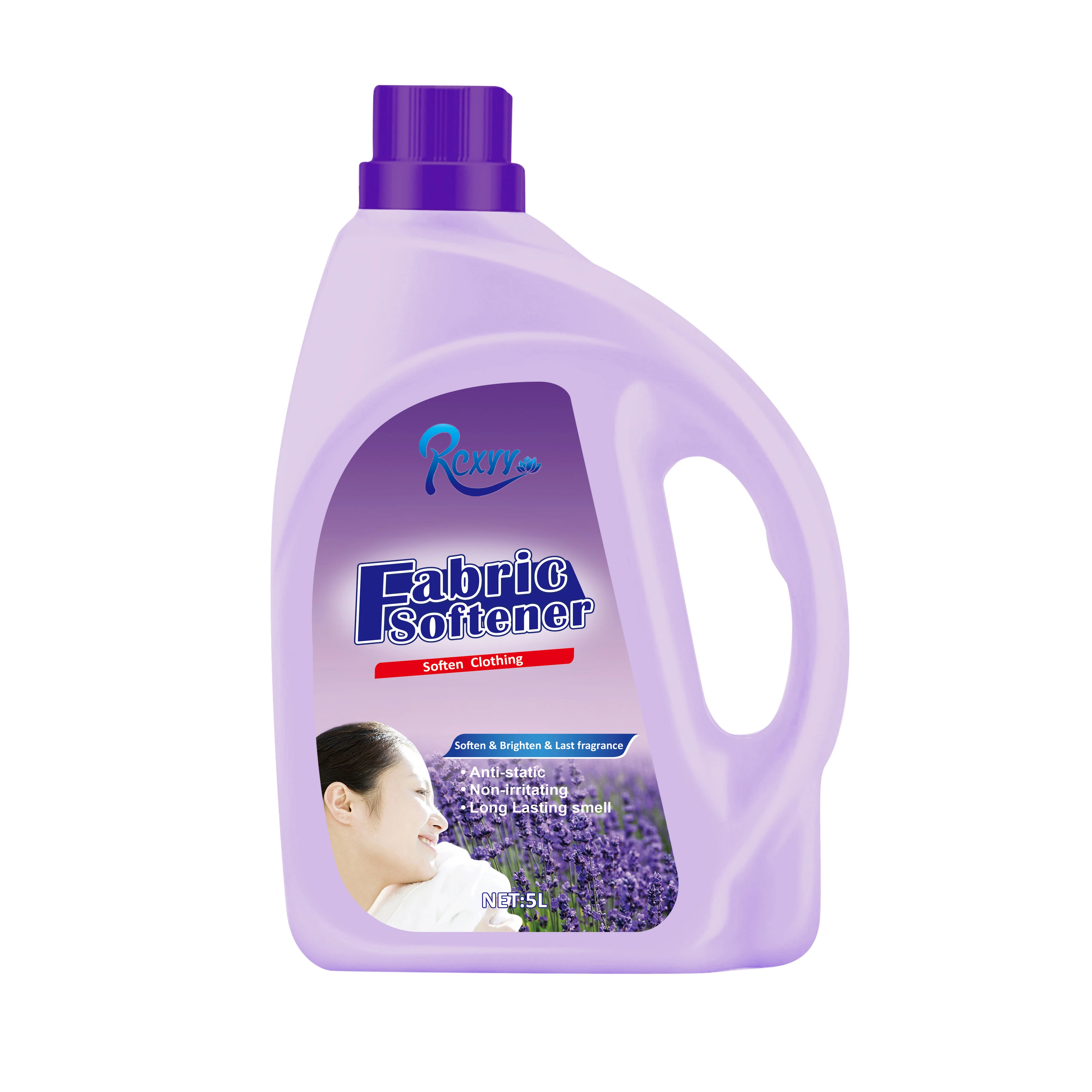Factory Direct Sell Fabric Softener Liquid 5 L wiht New Lasting Formula and Natural Plant Fragrance