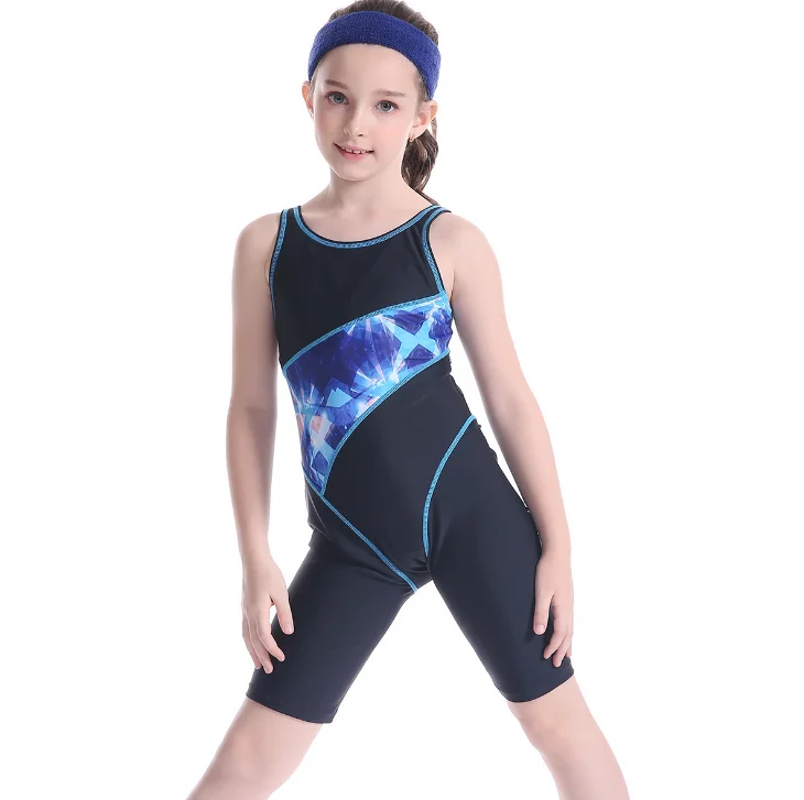 New Children Swimwear Hot Sales Young Girl Swimming wear Children  Swimming Training  Wear