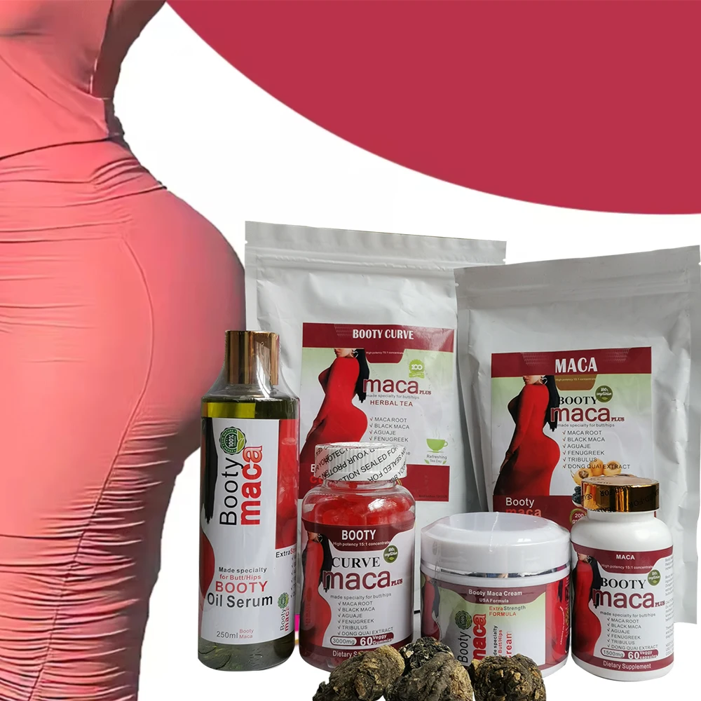 Best hip and buttock lift up butt enlarge herbal natural cream oil tea powder capsule gummy hip and butt enlargement products