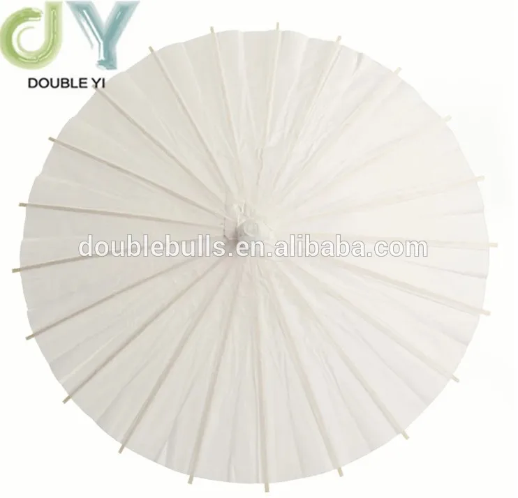 Wholesale DIY blank  paper umbrella