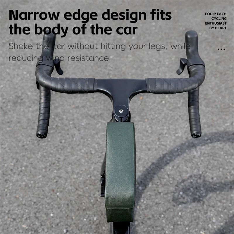 WEST BIKING Bicycle Top Tube Bag Waterproof Bike Frame Bag Magnetic Flip Cover Road Bicycle Bag Cycling Accessories