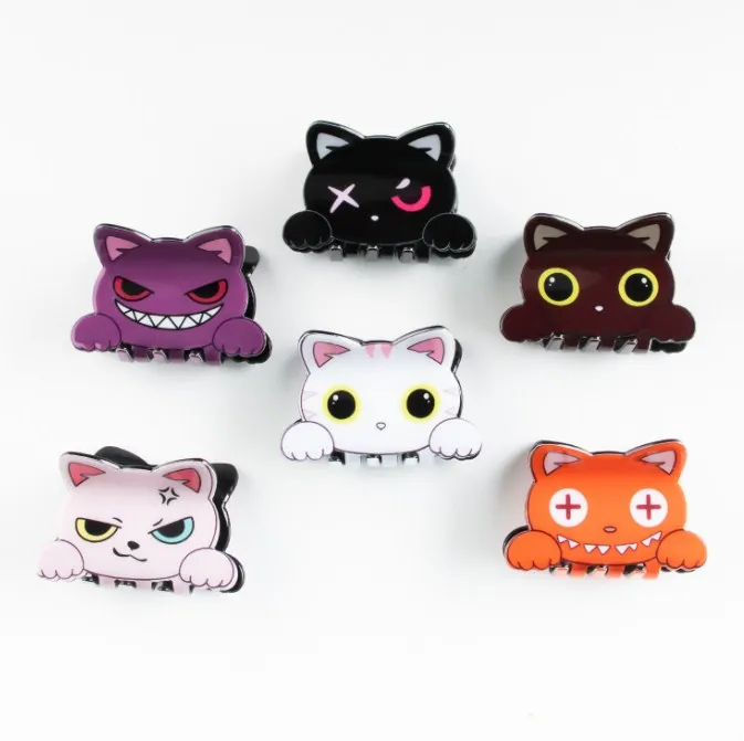 Cute cat micro-expression modeling hairclaw