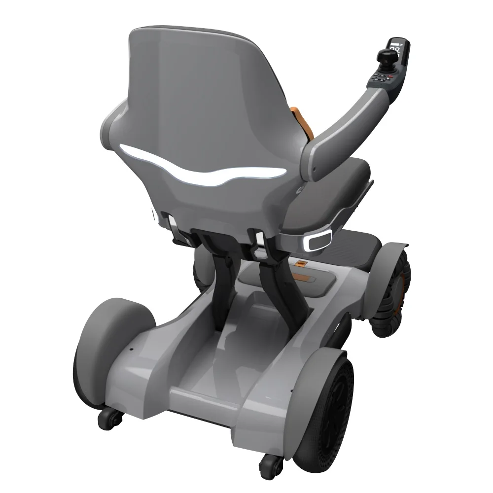 2021 Baichen 36V 500W Disable 4 Wheel Folding Very Lightweight Mobility Scooters For Old People